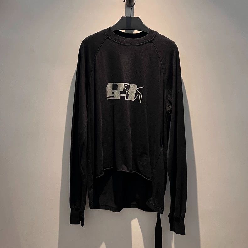Rick Owens Secondary Line Letter Logo Ribbon Classic Under