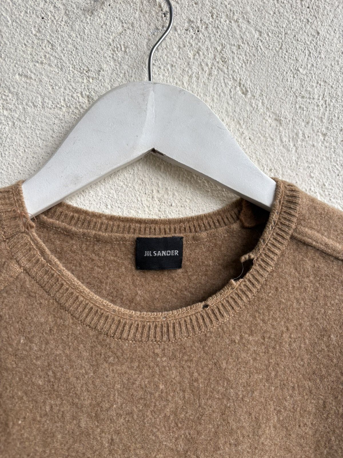 Jil Sander 2000s Jill sander Knit Vest Disstresh Size US L / EU 52-54 / 3 - 3 Thumbnail