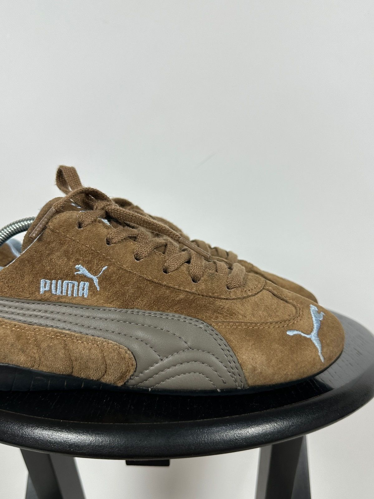 Puma Vintage Puma Speedcat Brown Suede/Leather Y2K Sneakers Size US 8 / IT 38 - 15 Thumbnail