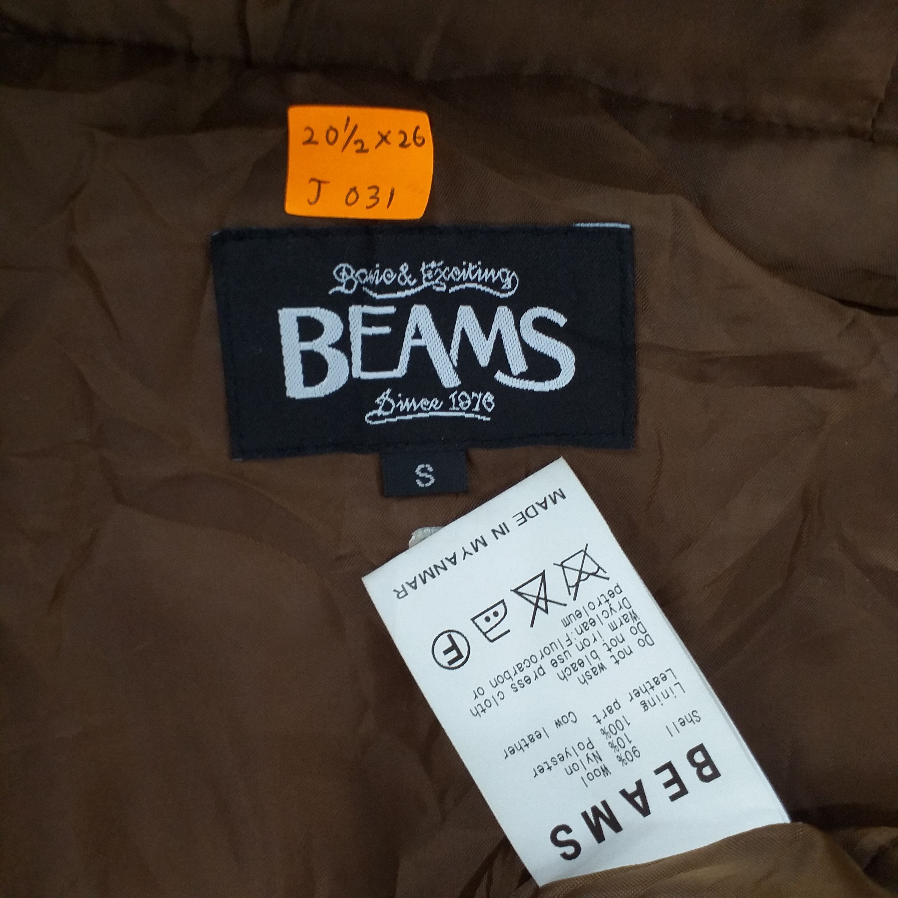 Beams Plus Vintage Beams Wool Jacket Small Size -J031 Size US S / EU 44-46 / 1 - 5 Thumbnail