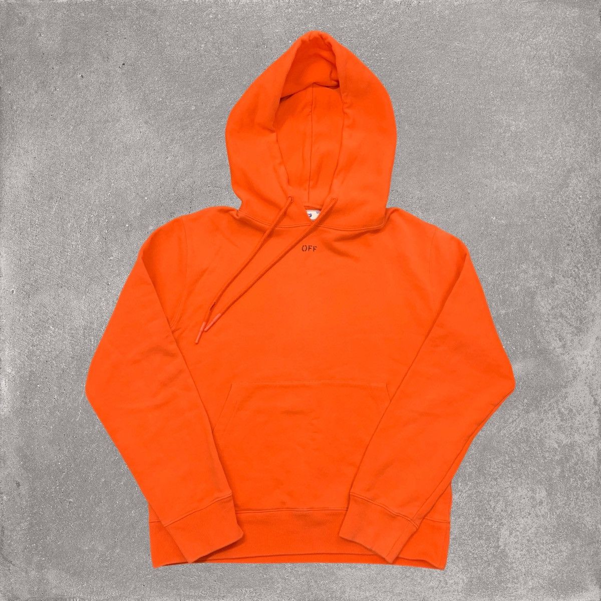 Off-White Off White Medium Hoodie Stencil Arrows Orange Hoodie Virgil Size US M / EU 48-50 / 2 - 2 Thumbnail