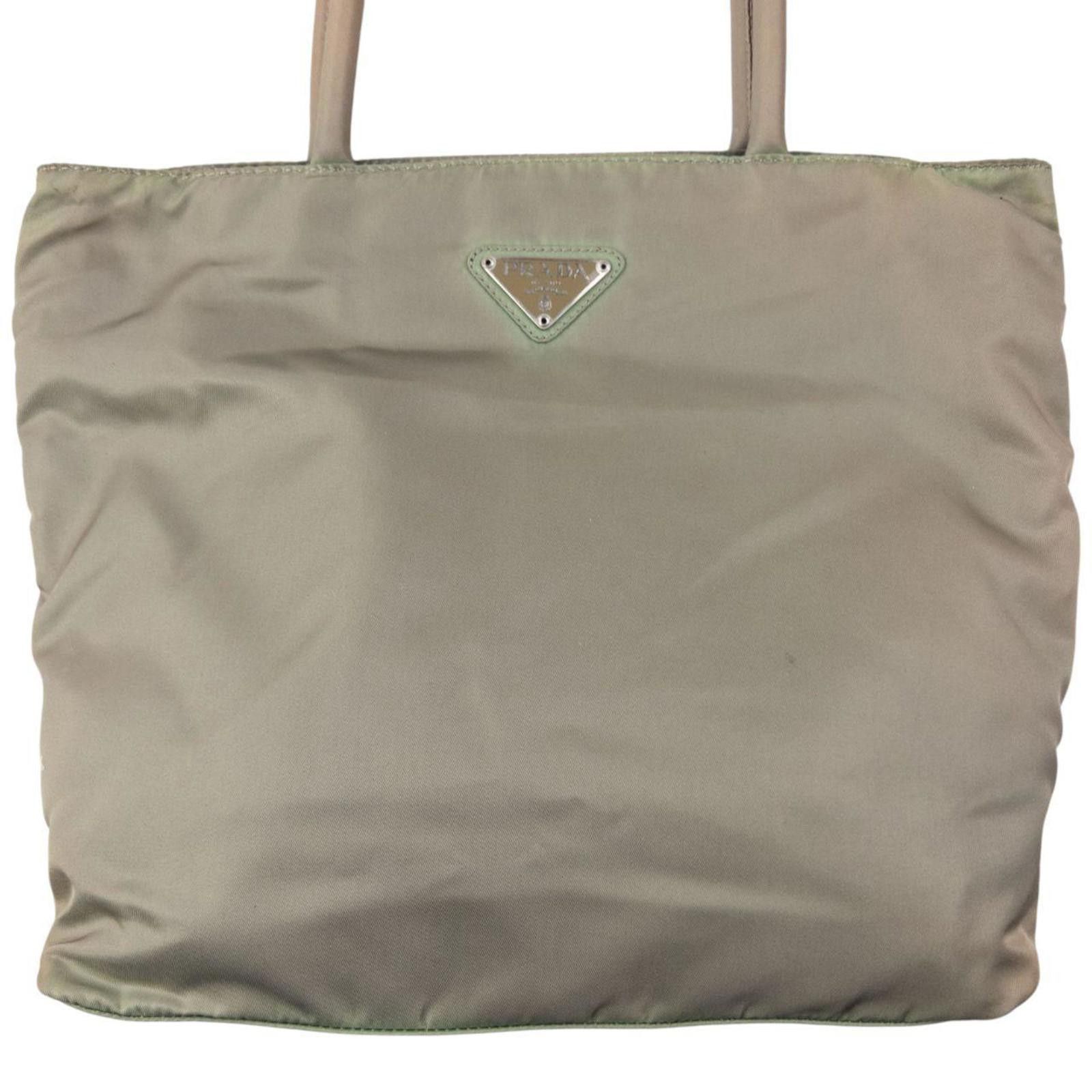 Vintage 2000S Prada Shoulder Bag in Green, Women's