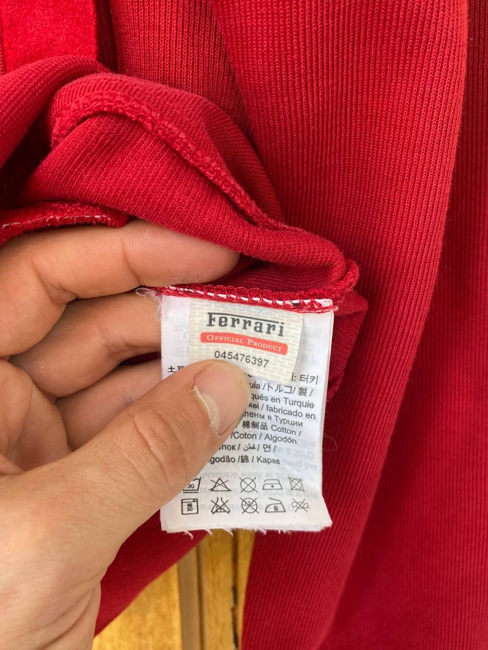 Ferrari Ferrari Zip Sweatshirt L Size US L / EU 52-54 / 3 - 4 Thumbnail