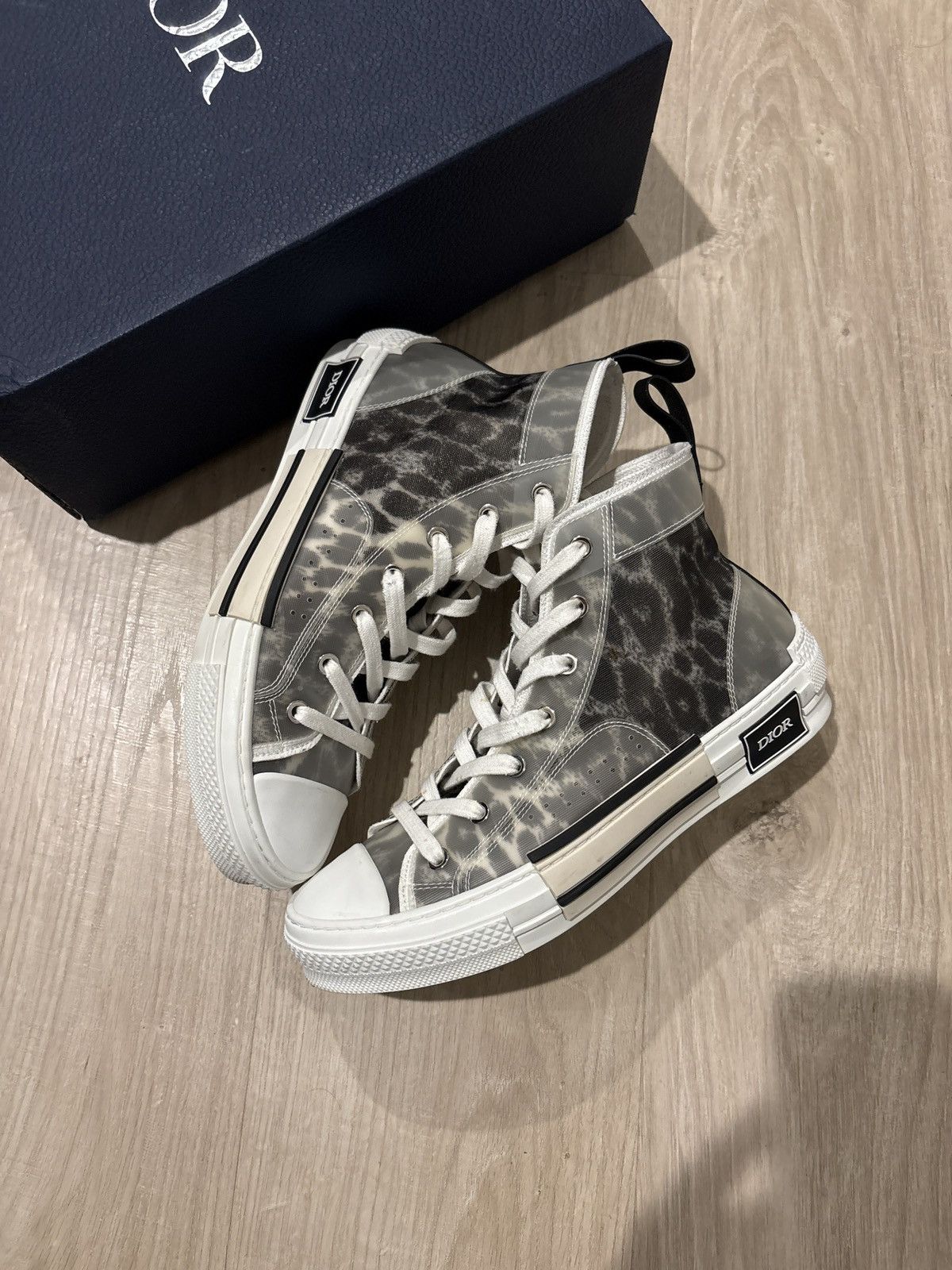 Dior DIOR Snow Leopard High top Shoes WITH BOX Size US 8/EU 40 Size US 7 / EU 40 - 1 Thumbnail