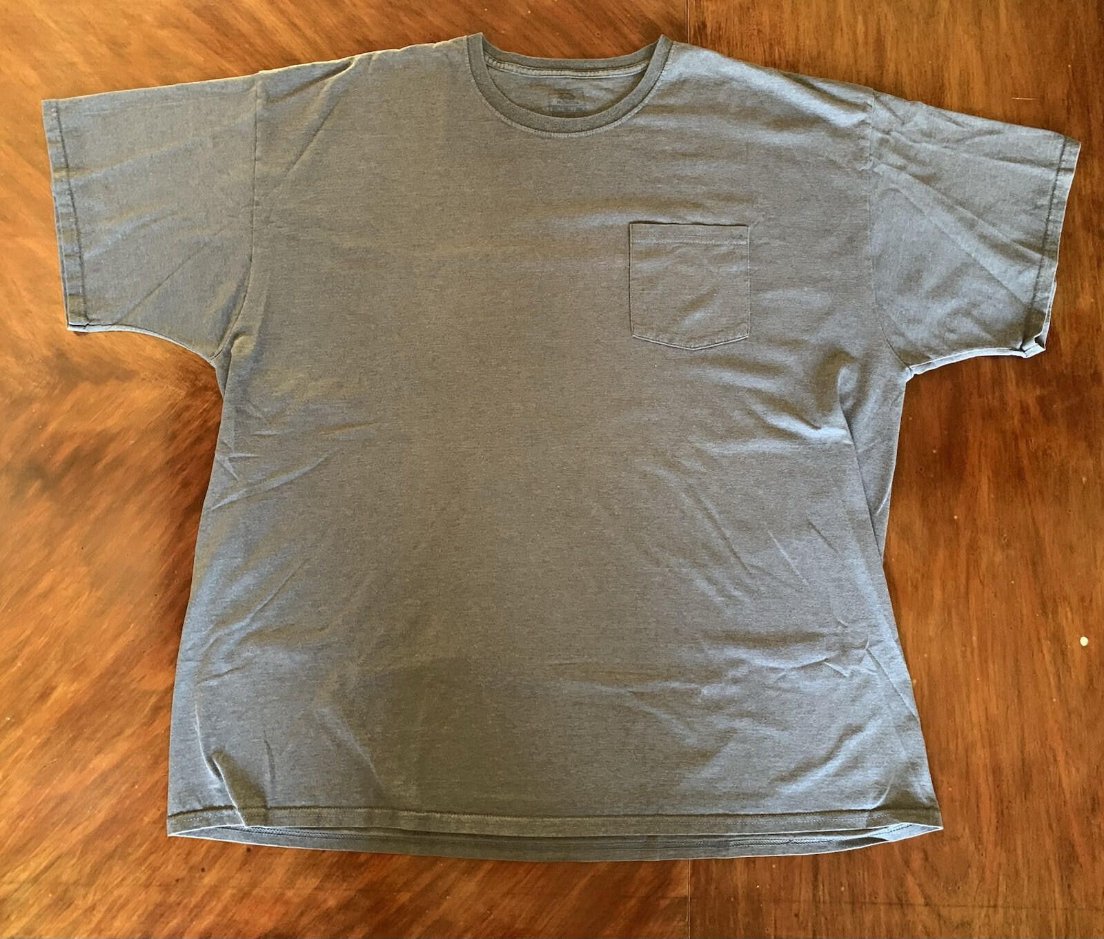 Fruit Of The Loom Men’s 3XL Gray Fruit Of The Loom Cotton T-Shirt Size US XXL / EU 58 / 5 - 1 Thumbnail