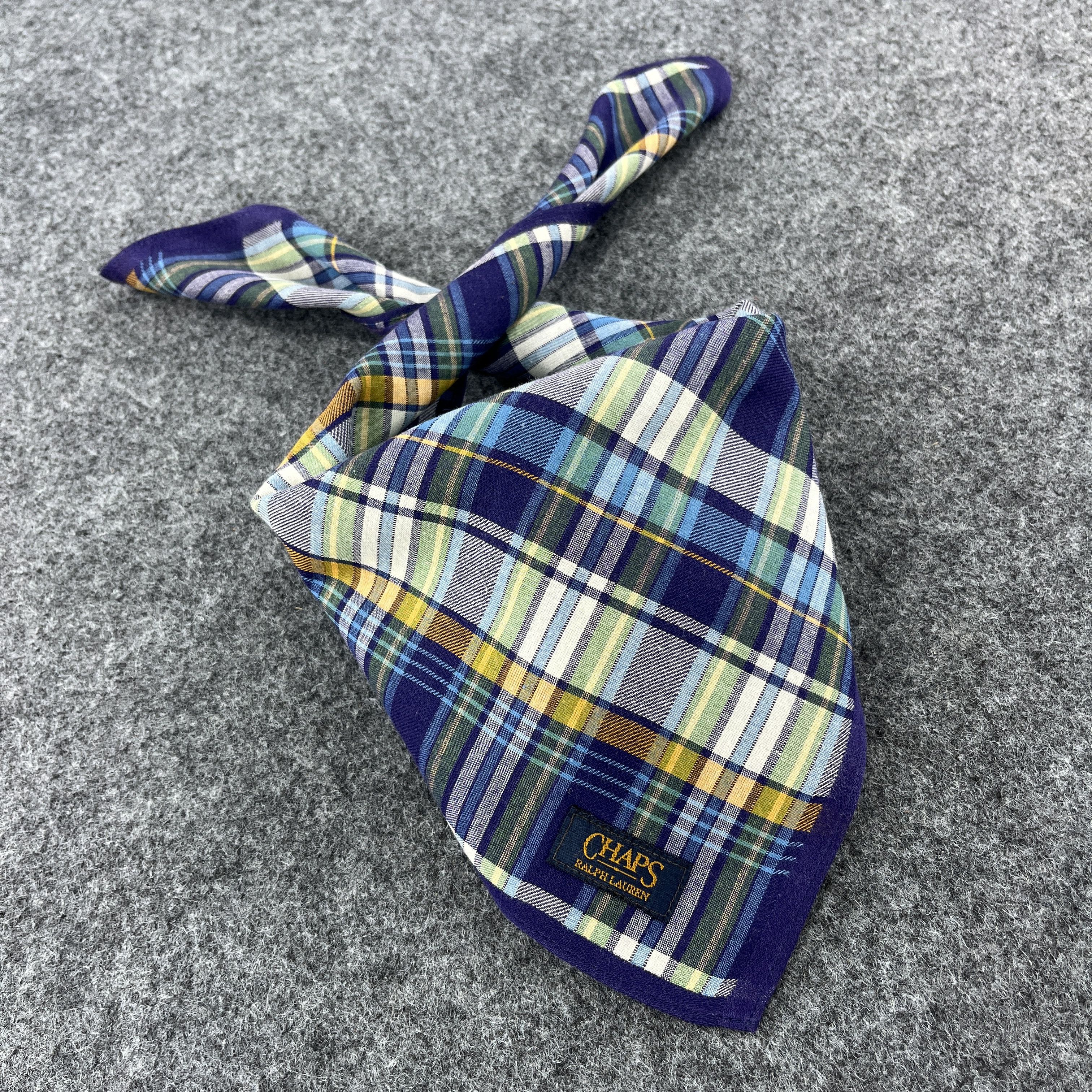 Chaps Ralph Lauren Chaps Ralph Lauren Handkerchief / Bandana / Neckerchief B441 Size ONE SIZE - 8 Thumbnail
