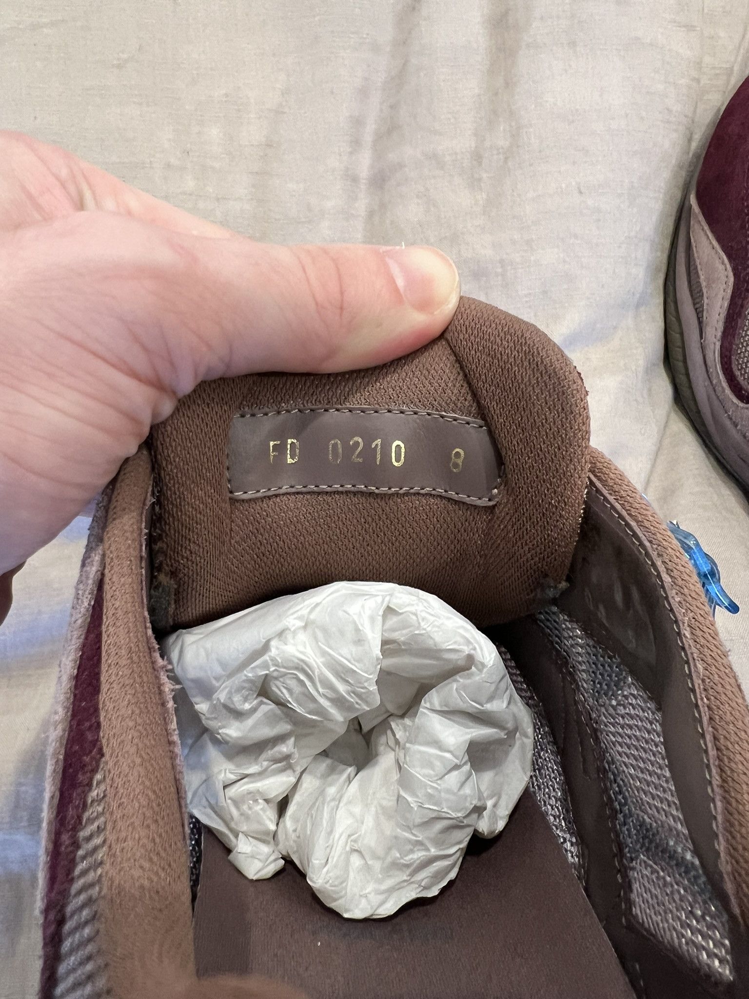 Louis Vuitton Louis Vuitton - LV Trail Sneaker Purple and Blue Suede Size US 10 / EU 43 - 7 Thumbnail