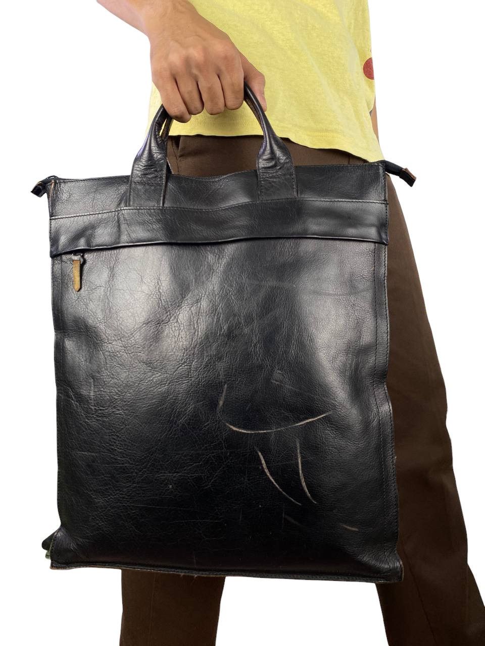 Tsumori Chisato 2000’s Tsumori Chisato Patina Leather Tote Bag Size ONE SIZE - 2 Thumbnail