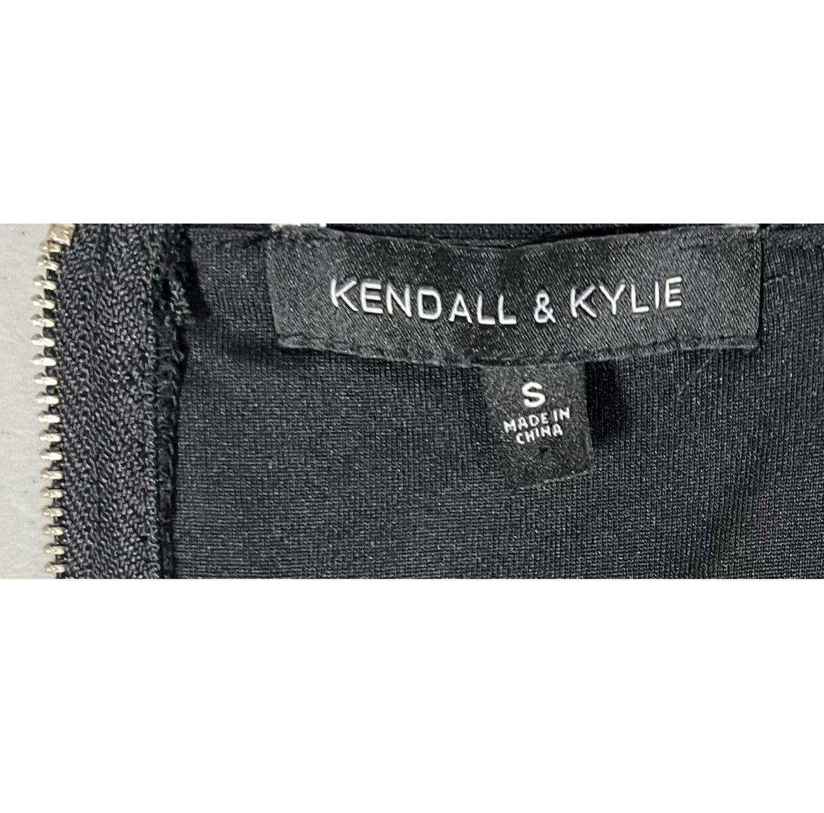 Kendall And Kylie Kendall + Kylie Black Tie-Up Corset Crop Top Shirt Size S 🖤 Size S / US 4 / IT 40 - 5 Thumbnail