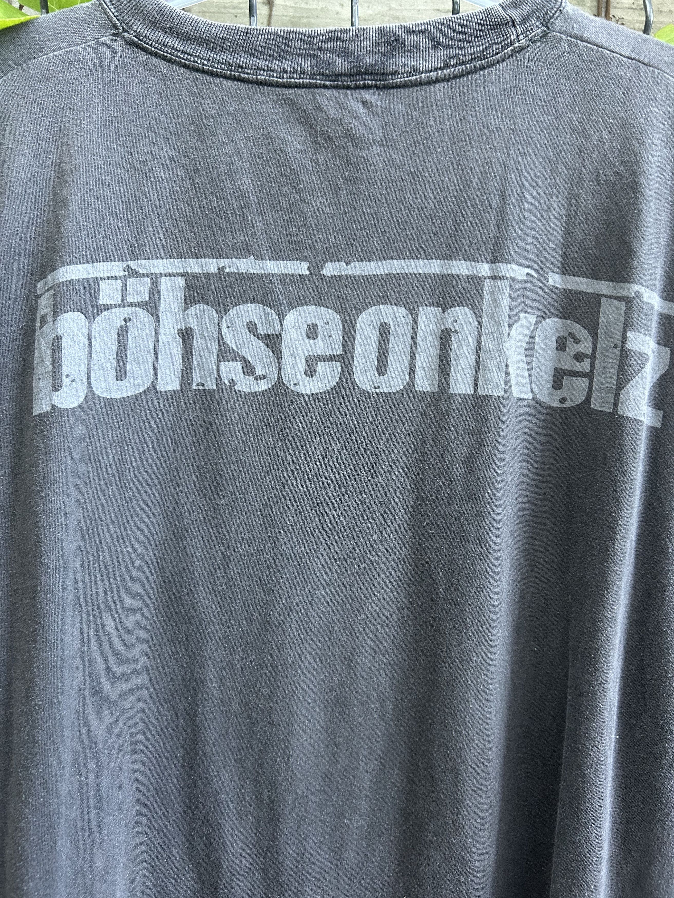 Band Tees × Vintage Vintage 90s Böhse Onkelz Rock Band Graphic T-shirt Size US XL / EU 56 / 4 - 11 Thumbnail