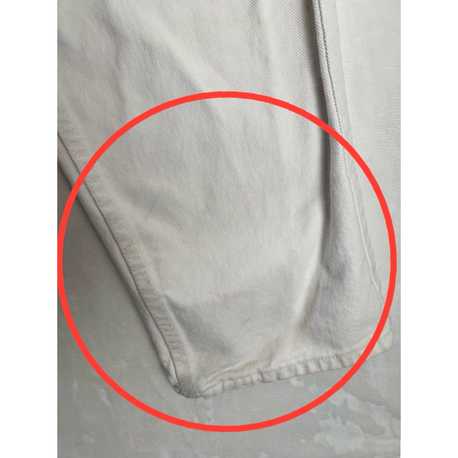 Levi's VINTAGE Levi’s 545 Orange Tab White Jeans Size 36x30 Made In USA Loose Fit 90s Mens Jeans Size US 36 / EU 52 - 3 Thumbnail