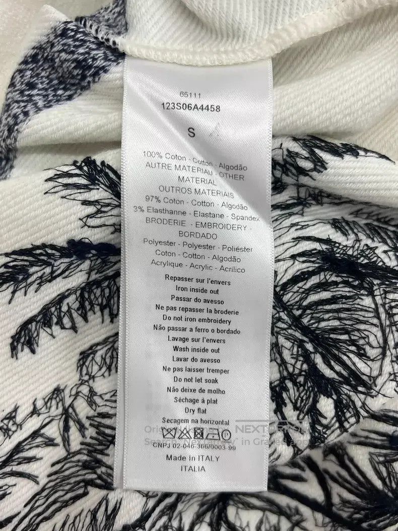 Dior Dior Jungle series logo knitted short sleeves Size S / US 4 / IT 40 - 5 Thumbnail