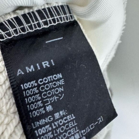 Amiri Amiri Staggered Logo Sweatpants Heather Grey Men’s XL Size US 36 / EU 52 - 8 Thumbnail