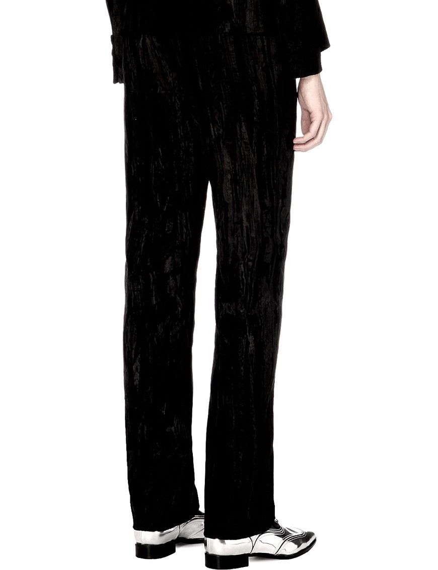 Rick Owens Rick Owens NOIR velvet Tapered PANTS Size US 28 / EU 44 - 7 Thumbnail