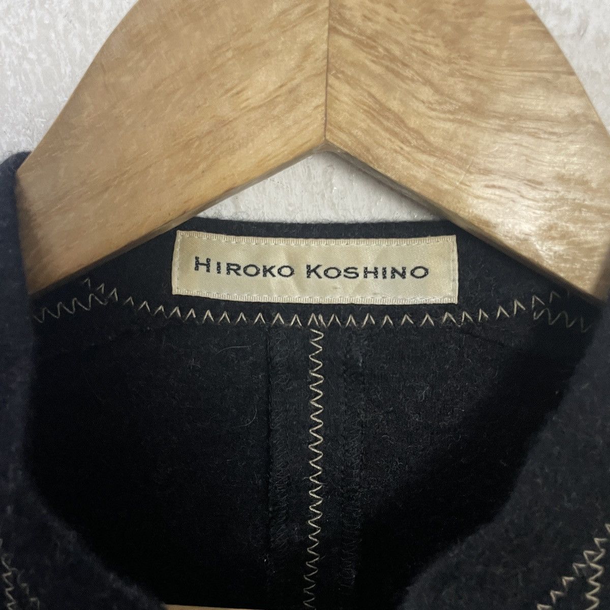 Hiroko Koshino Homme Vintage 90s Hiroko Koshino Jacket Size M / US 6-8 / IT 42-44 - 5 Thumbnail