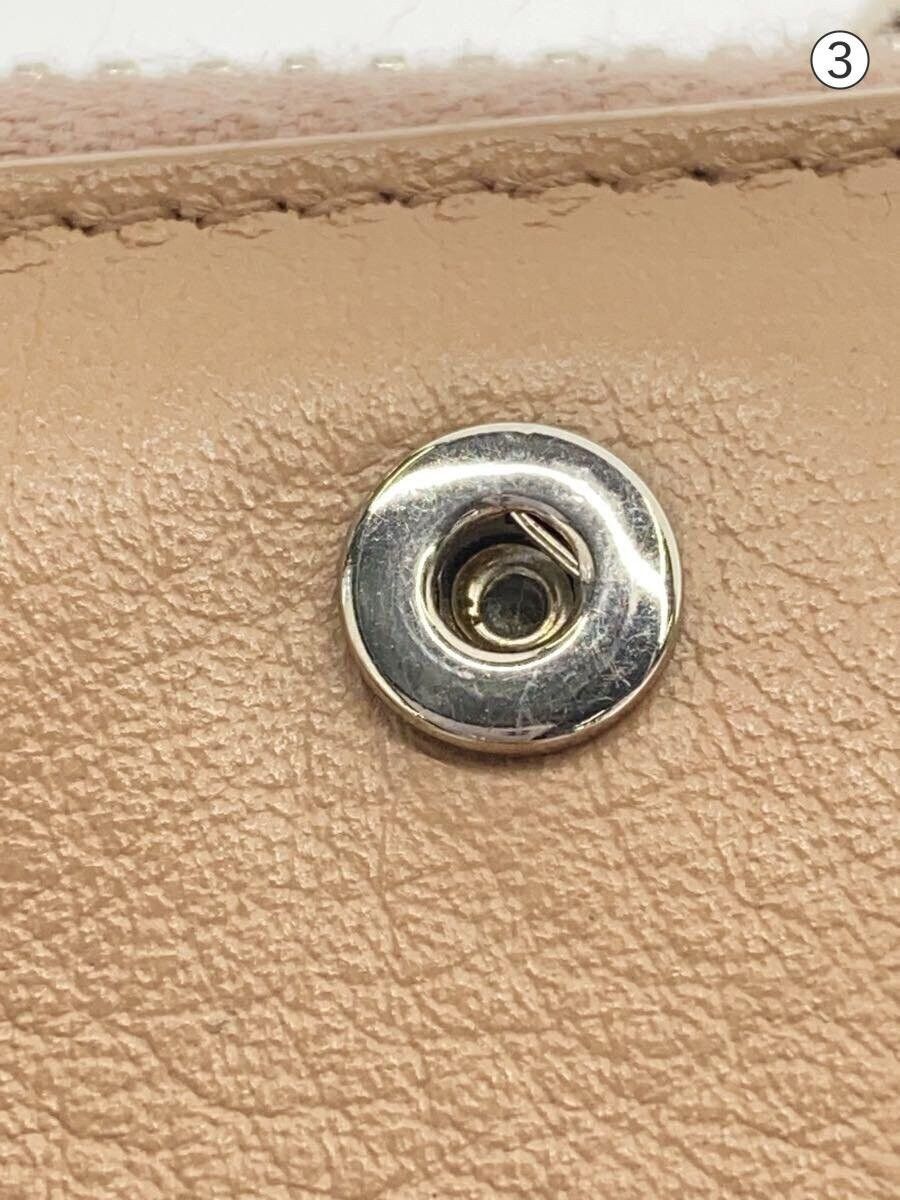 Balenciaga Balenciaga Paper Za Billfold Leather Bi-Fold Wallet Beige Size ONE SIZE - 8 Thumbnail