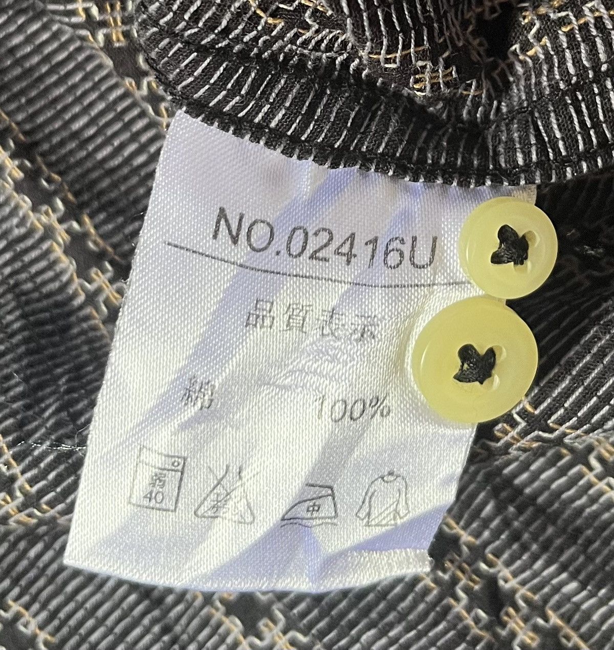 Yohji Yamamoto *FINAL DROP* yohji yamamoto y’saccs embroidered shirt Size US L / EU 52-54 / 3 - 4 Thumbnail