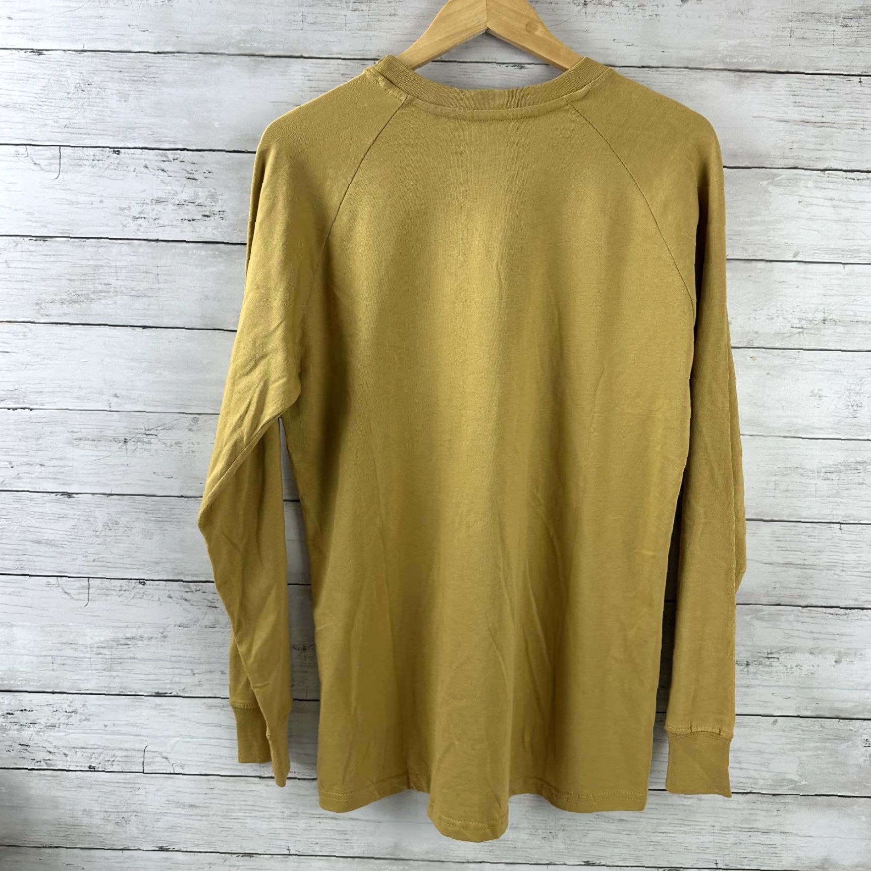 Ariat Ariat Rebar T Shirt Western Womens Large Mustard Yellow Logo Long Sleeve NWT Size L / US 10 / IT 46 - 6 Thumbnail