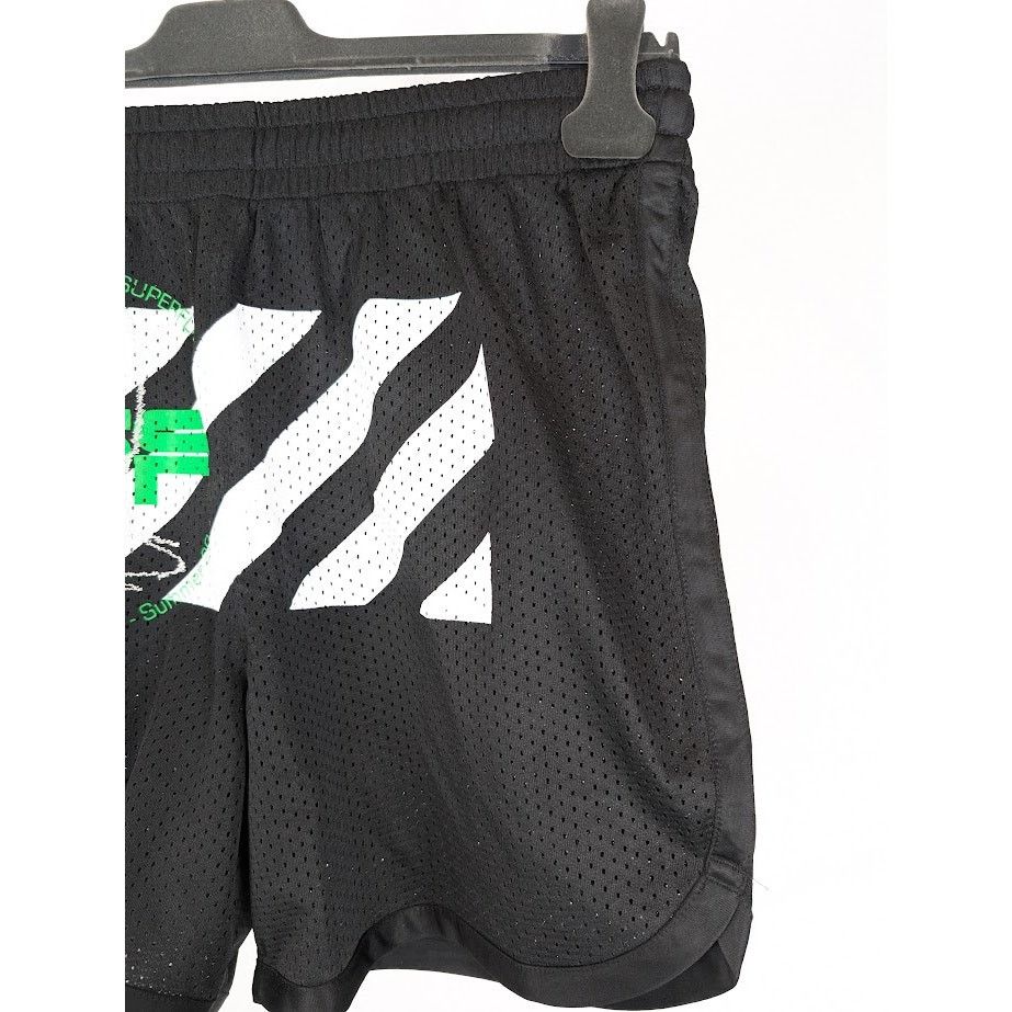 Off-White o1rshd1 Harry The Bunny Mesh Short in Black Brilliant Size US 30 / EU 46 - 5 Thumbnail