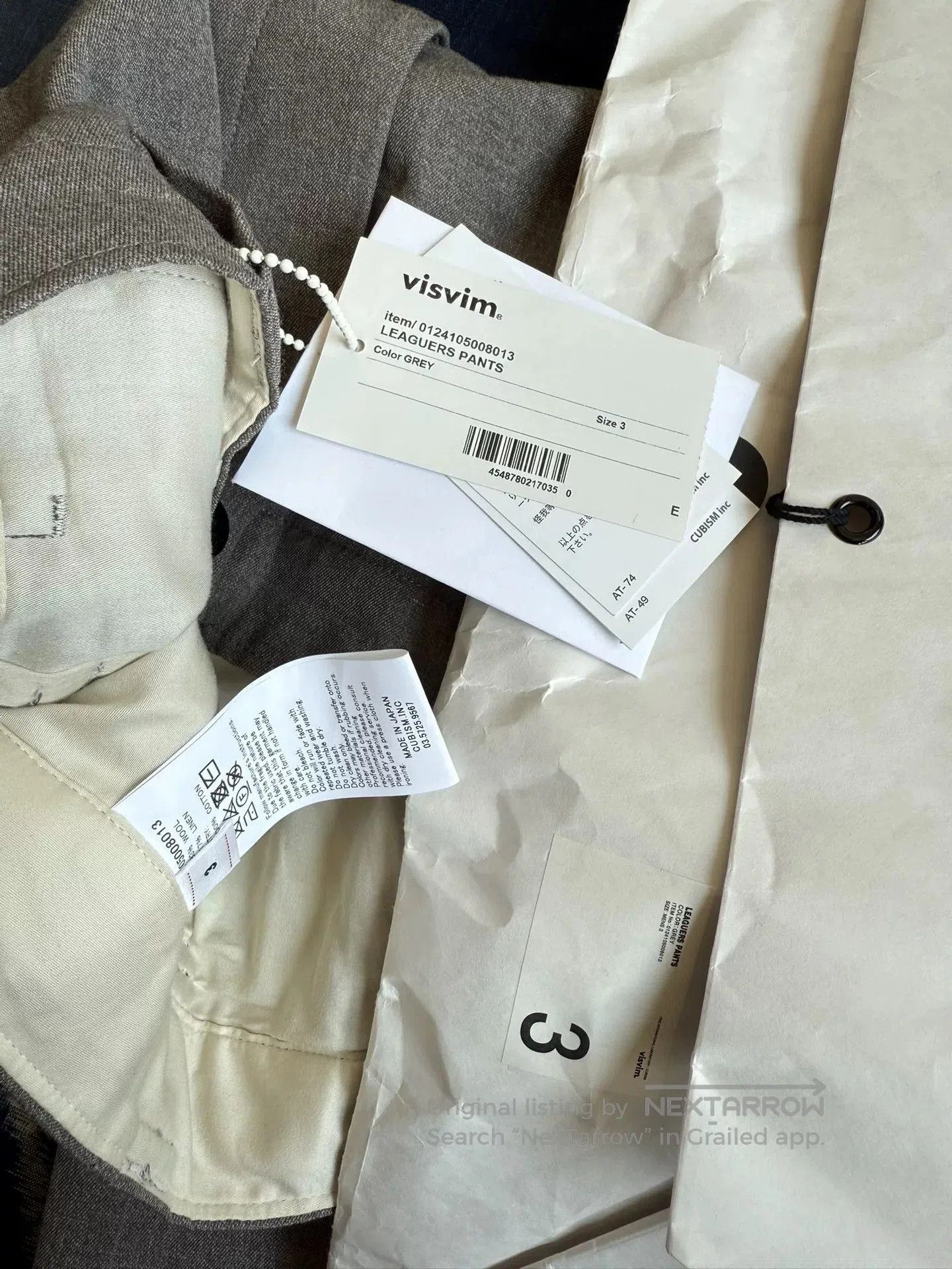 Visvim VISVIM 24SS LEAGUERS CROPPED PANTS. Size US 26 / EU 42 - 9 Thumbnail