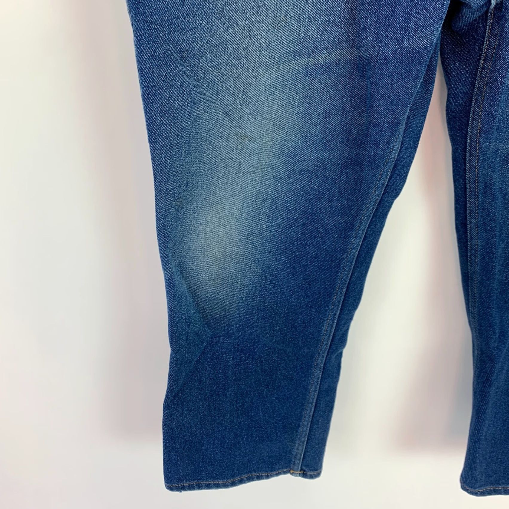 Levi's VINTAGE Levi's Action Jeans Orange Tab 42 x 32 Altered Denim Jeans Bootcut Men Regular Blue 27 Inseam 40 Waist 13 Rise Pockets Size US 40 / EU 56 - 2 Thumbnail