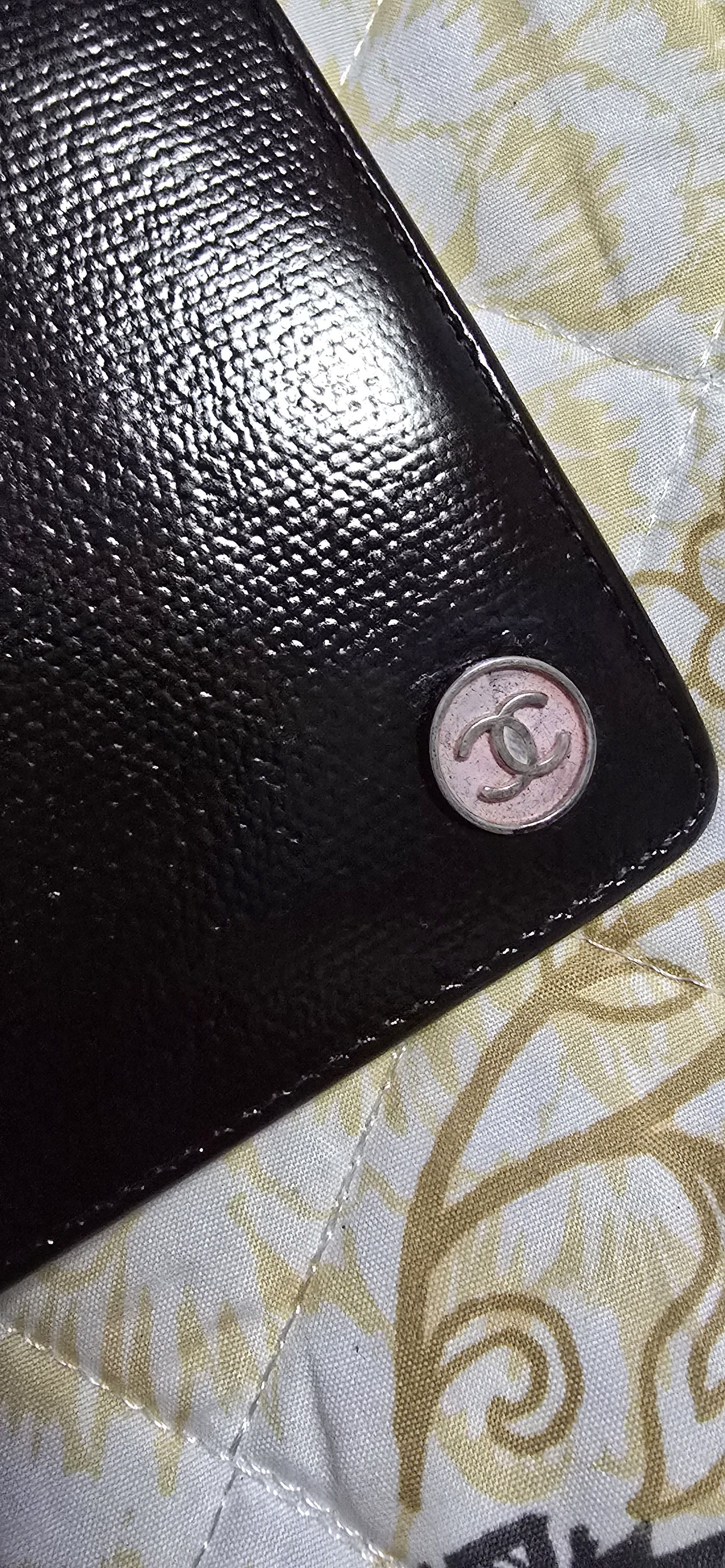 Chanel Leather Flap Black Wallet Size ONE SIZE - 4 Thumbnail