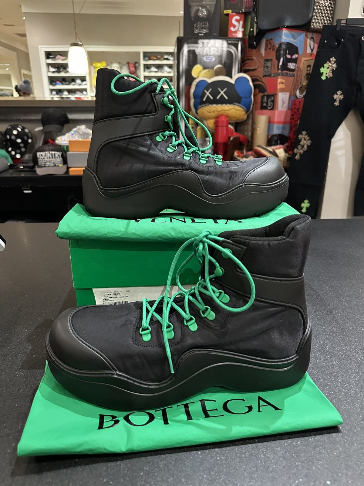 Bottega Veneta Bottega puddle bomber boots | Grailed