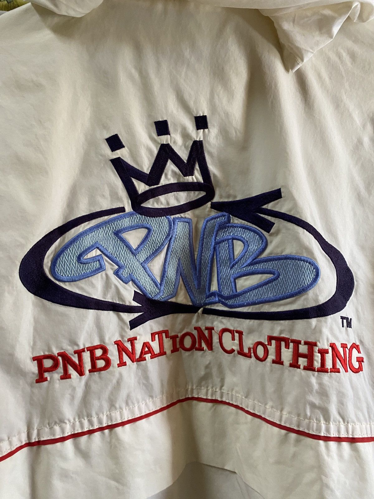 Rap Tees Vintage 90s PNB Nation Embroided Hiphop group jacket Size US XL / EU 56 / 4 - 10 Thumbnail