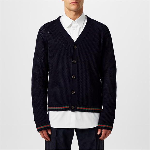 Gucci GUCCI Knitted Cardigan Size US S / EU 44-46 / 1 - 2 Thumbnail