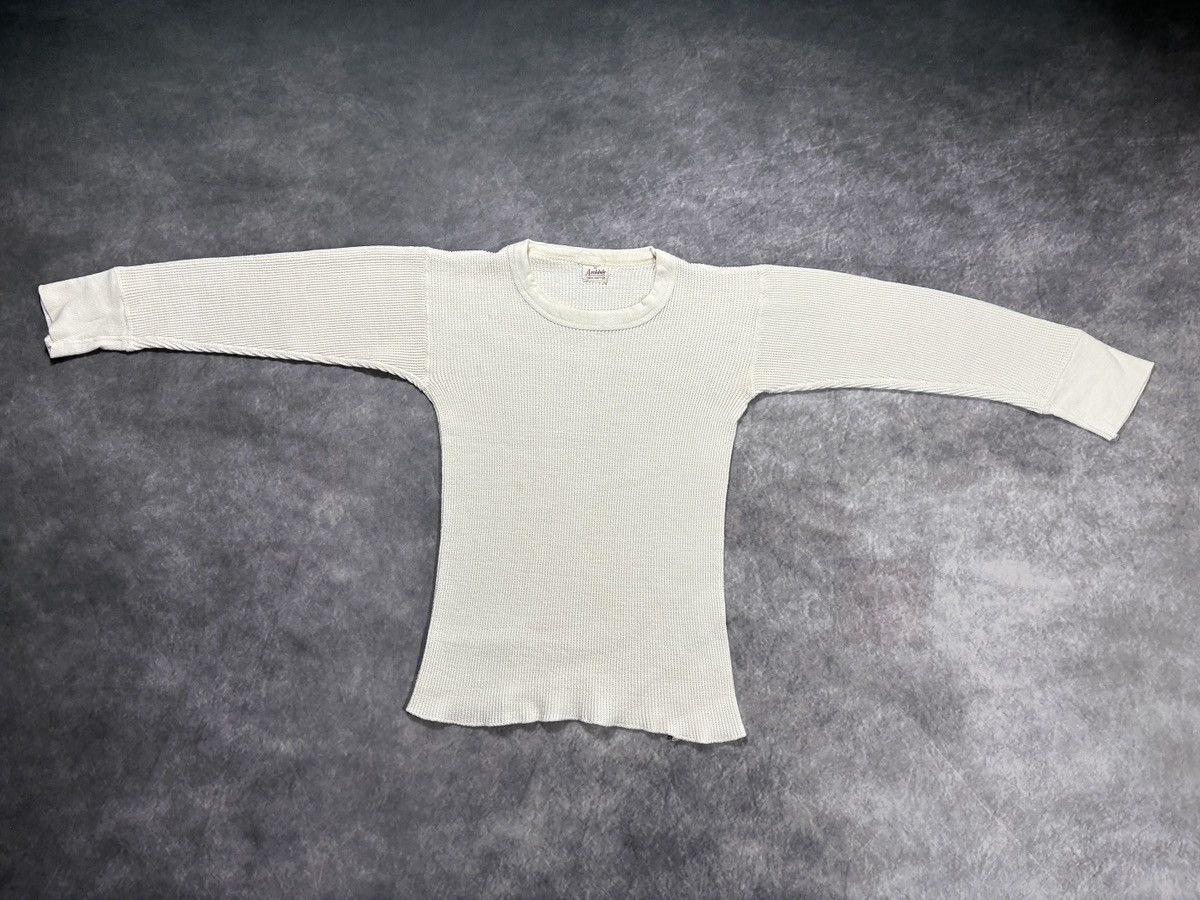 Vintage True Vintage Thermal Shirt 1950s Archdale 60s Waffle Longsle Size US XS / EU 42 / 0 - 13 Thumbnail