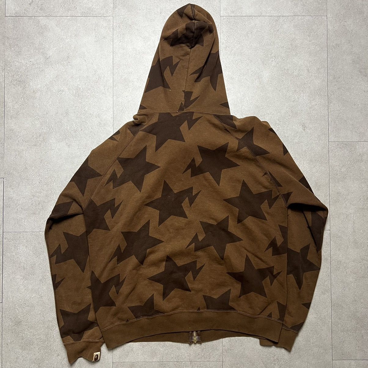 Bape Sta Pattern Full Zip Hoodie Size US M / EU 48-50 / 2 - 2 Thumbnail
