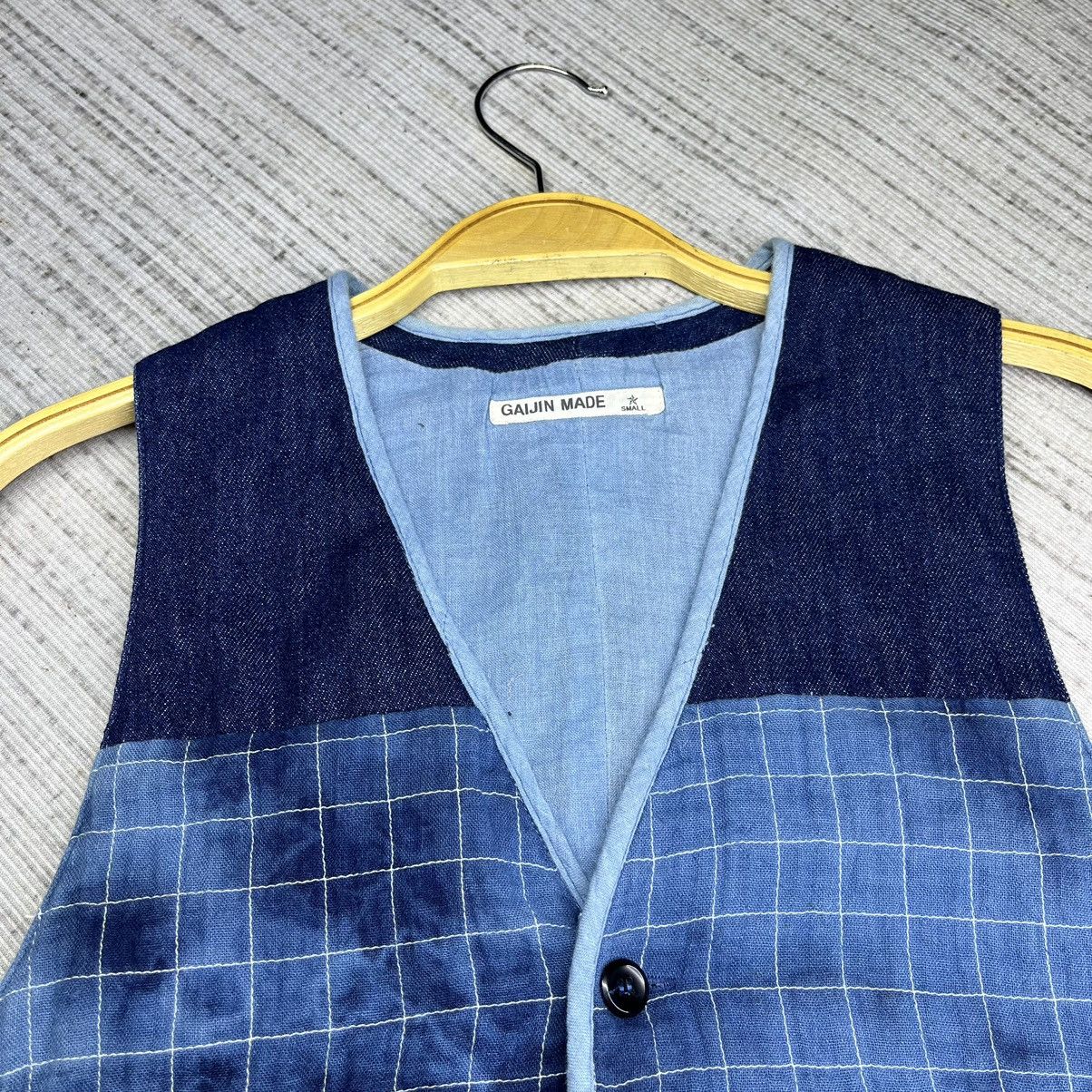 Blue Blue Japan × Japanese Brand × Vintage Vintage JapanBrand Gaijin Made pacthWork Size US S / EU 44-46 / 1 - 4 Thumbnail