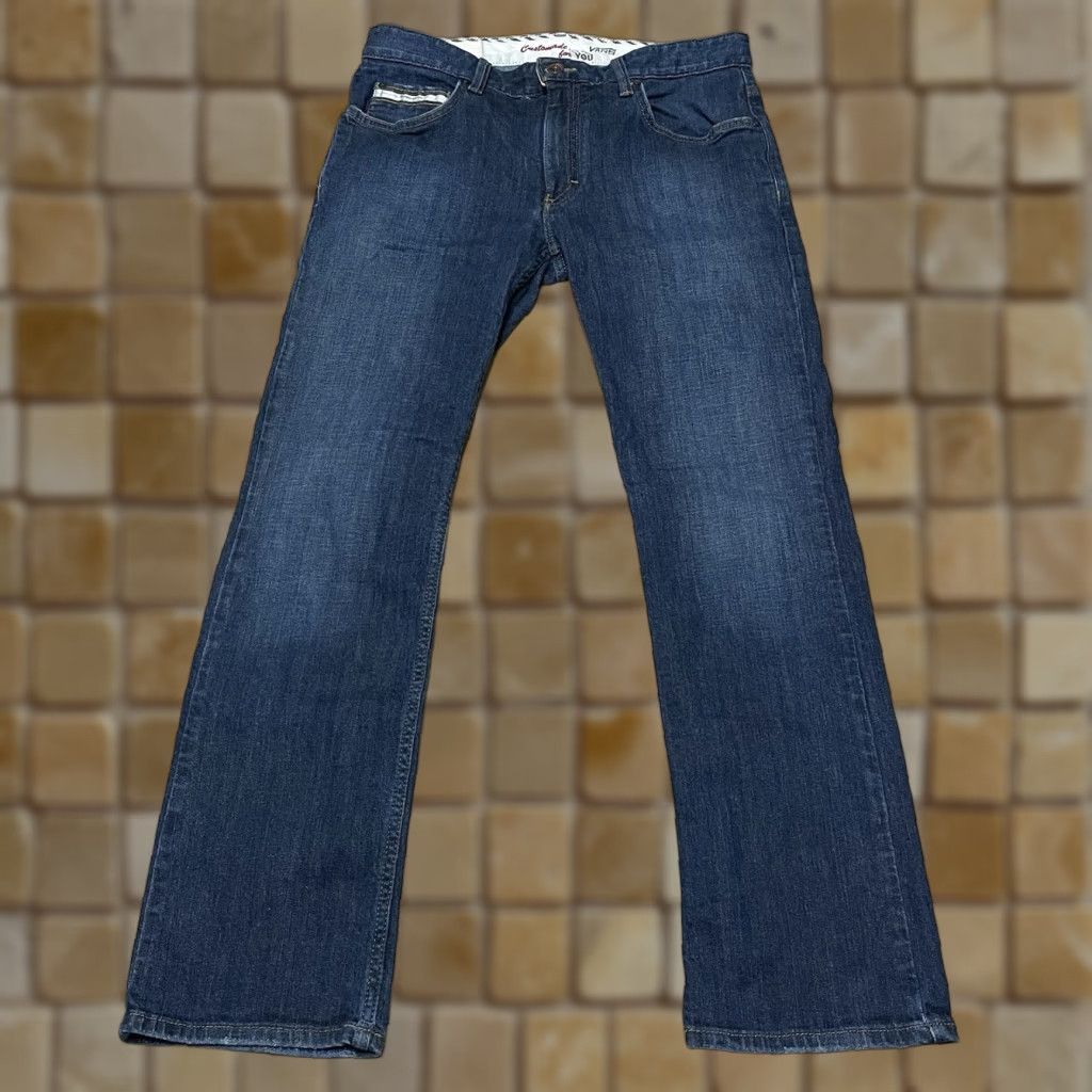 Vans VANS Custom Made Straight Leg Jeans Men's Size 31x30 Blue Size US 31 - 1 Thumbnail