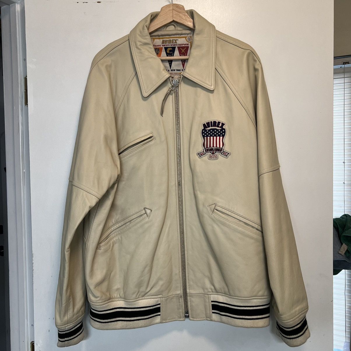 Avirex Avirex Icon USA Beige Jacket Size US XXL / EU 58 / 5 - 1 Thumbnail