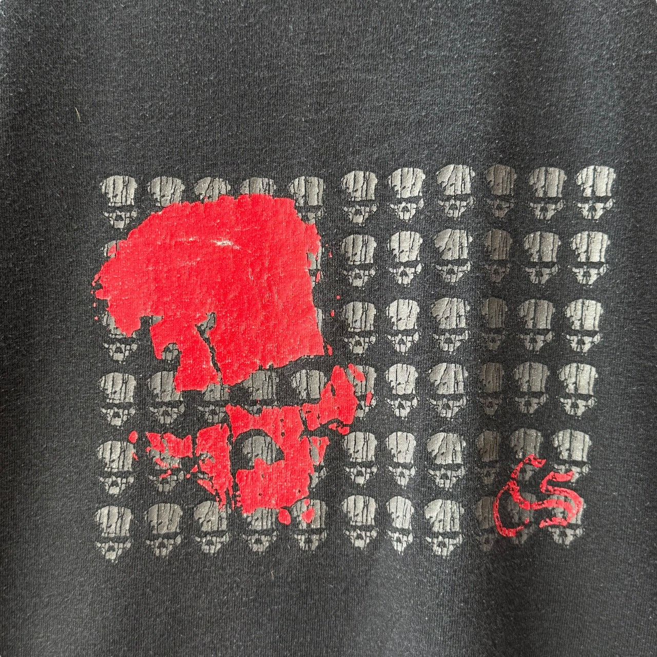 Other Skull Graphic Skate Style Y2K Vinateg Tee Size US L / EU 52-54 / 3 - 3 Thumbnail