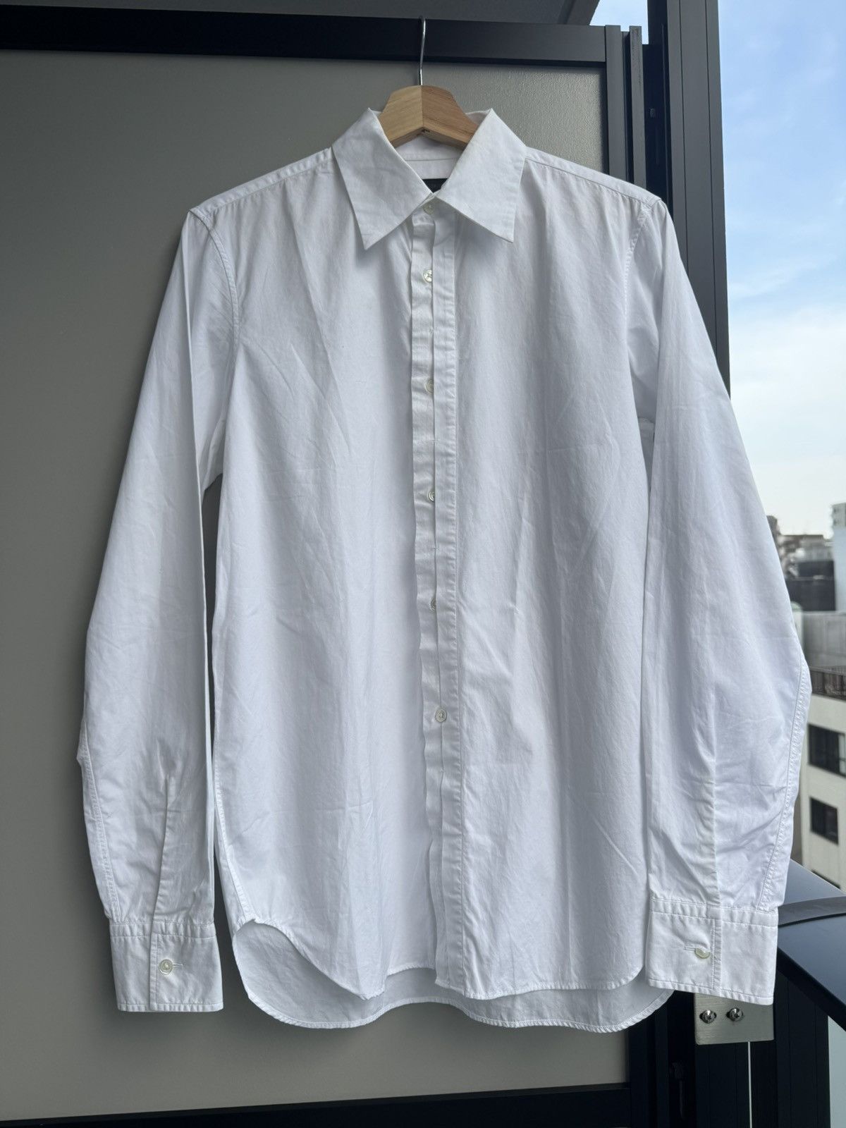 Ann Demeulemeester Ann Demeulemeester 2000s Cotton Poplin Shirt Size US S / EU 44-46 / 1 - 2 Thumbnail