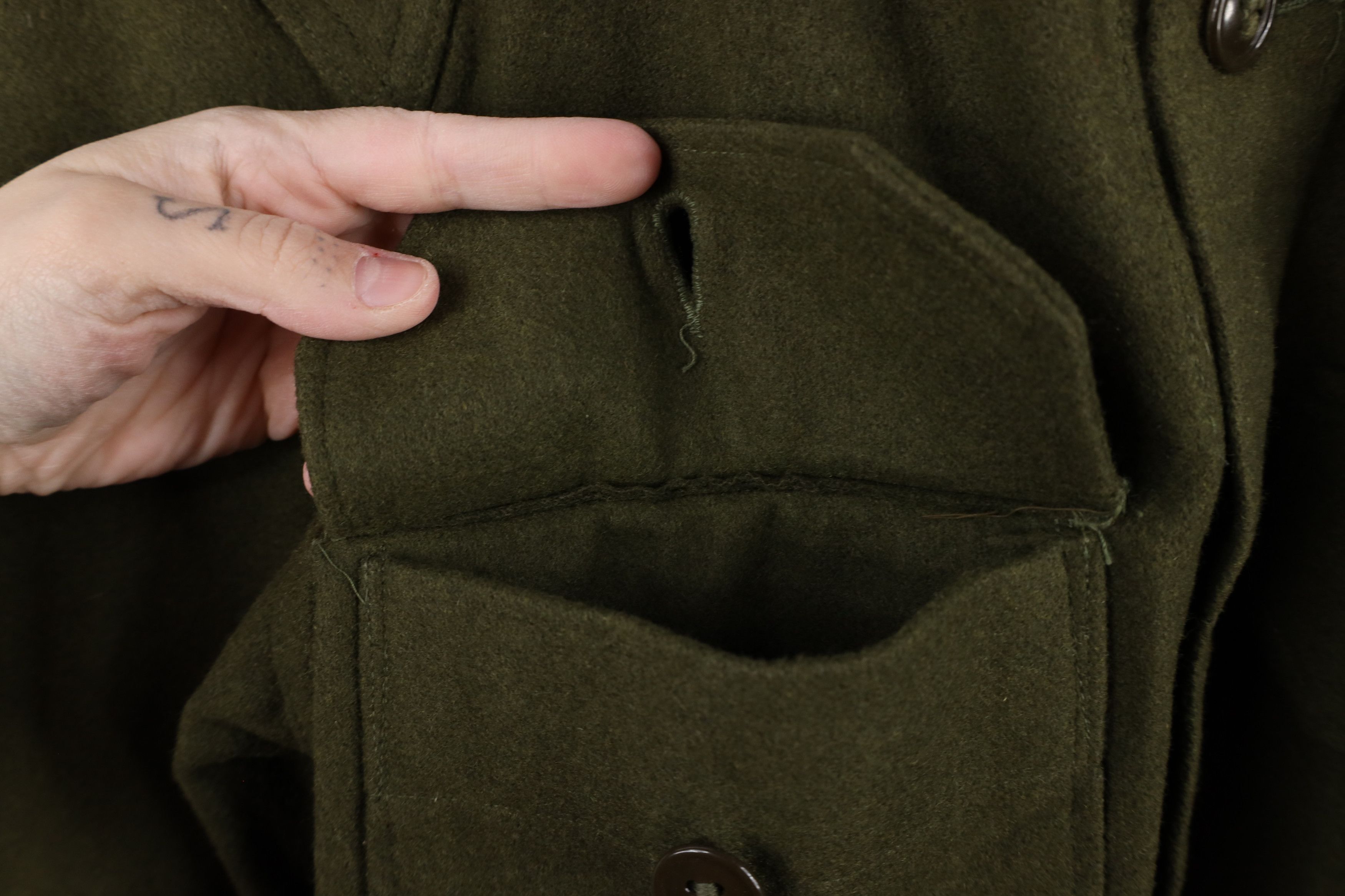 Vintage Vintage 50s Korean War Wool Combat Field Jacket Green USA Size US M / EU 48-50 / 2 - 5 Thumbnail