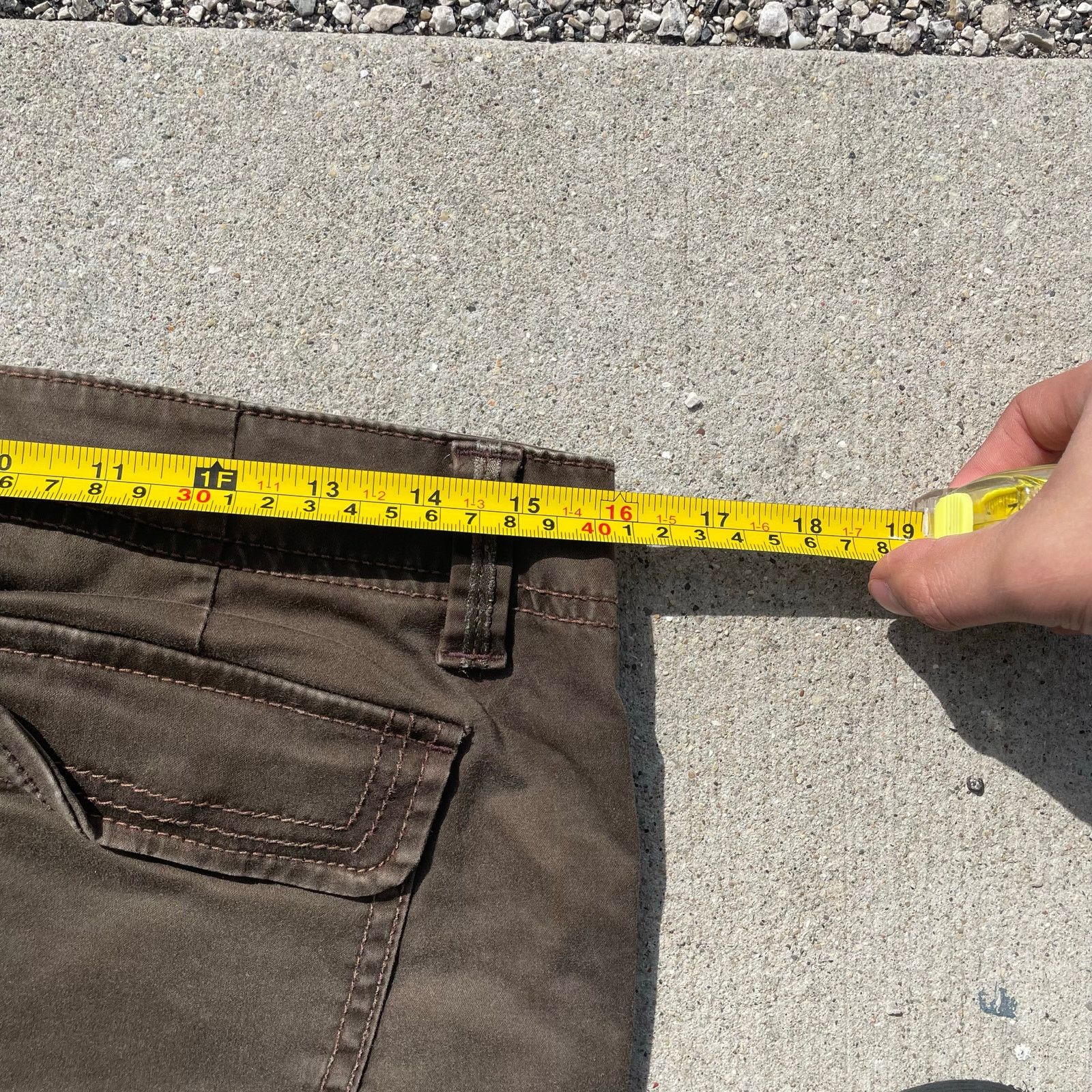 Polo Ralph Lauren Polo Jeans Ralph Lauren Brown Flare Pants 32x32 Bootcut Y2K Size 28" / US 6 / IT 42 - 6 Thumbnail