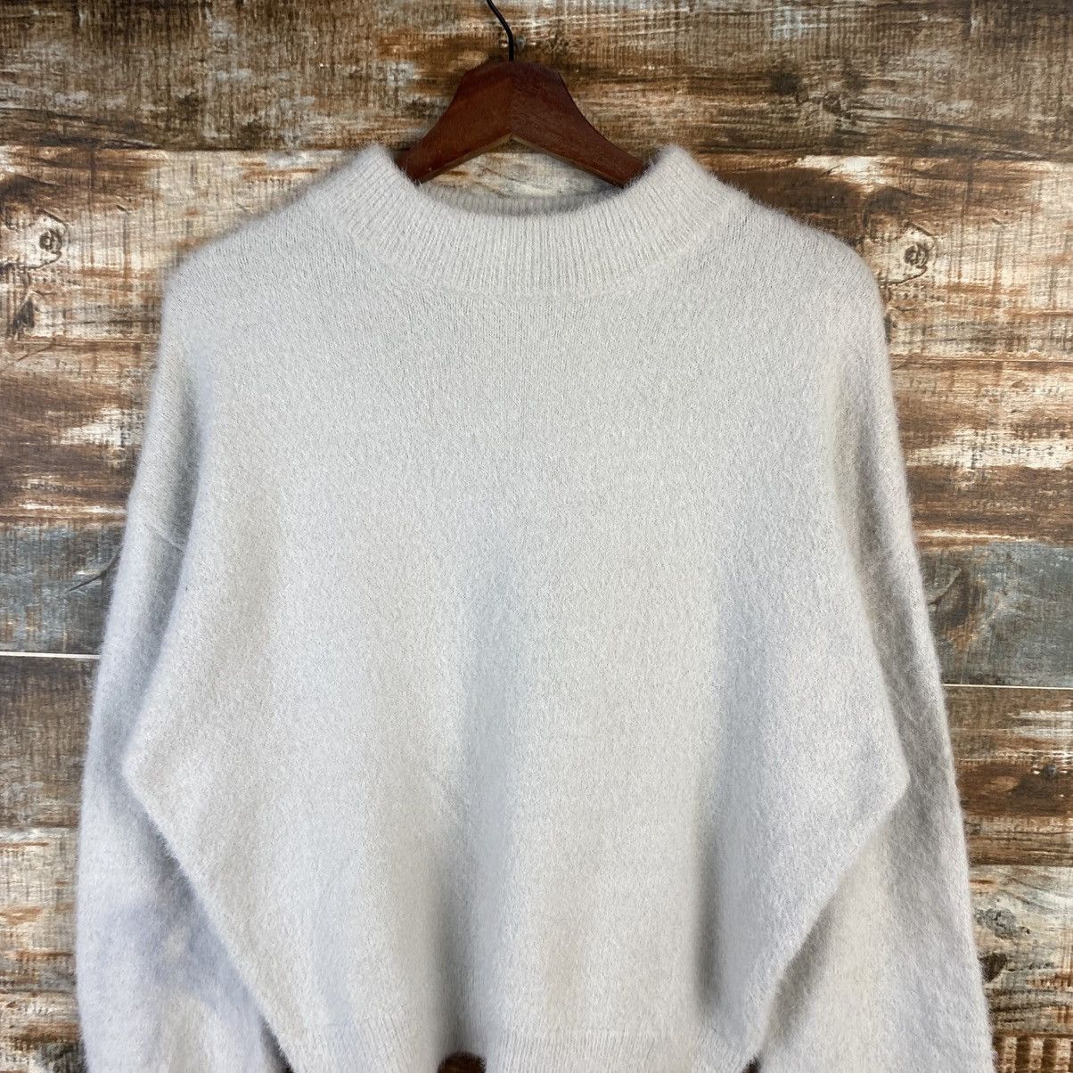 Vintage DL Be Radiance Blue Mohair Knitwear #C1171 Size M / US 6-8 / IT 42-44 - 5 Thumbnail