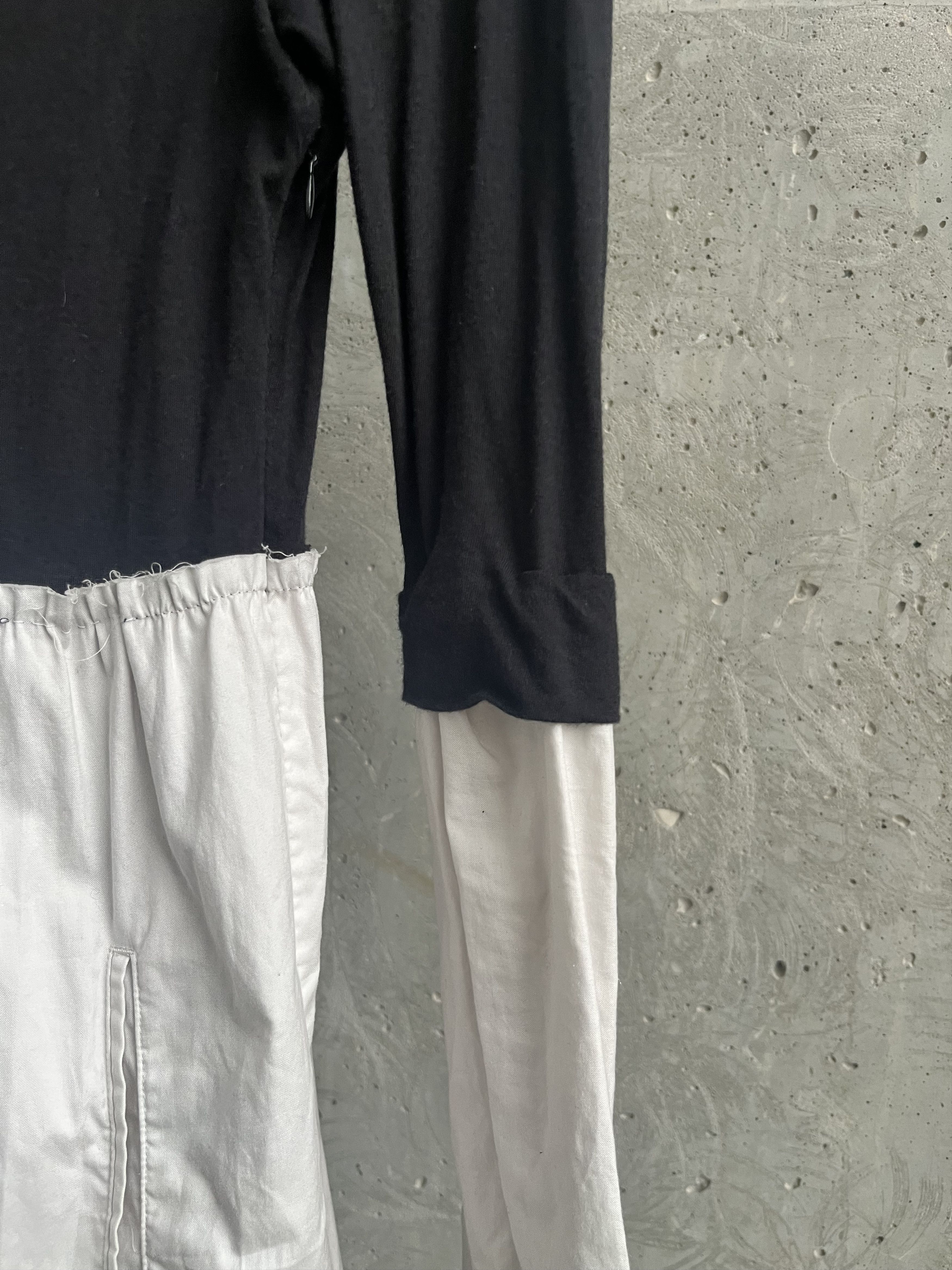 Yohji Yamamoto Y's by Yohji Yamamoto two tone dress Size S / US 4 / IT 40 - 4 Thumbnail