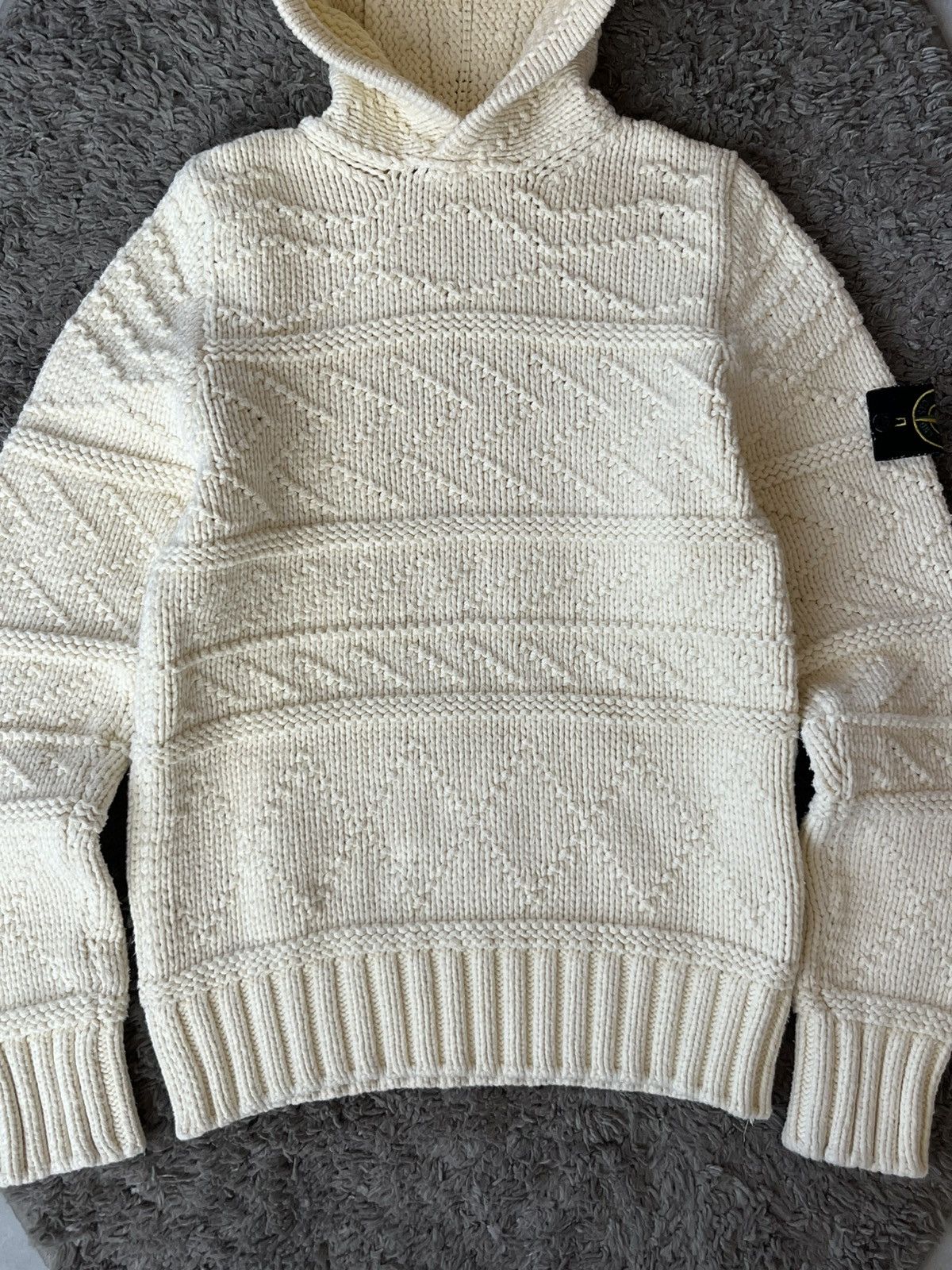 Stone Island Vintage Knitwear Stone Island Hoodie MADE IN ITALY Size US M / EU 48-50 / 2 - 6 Thumbnail