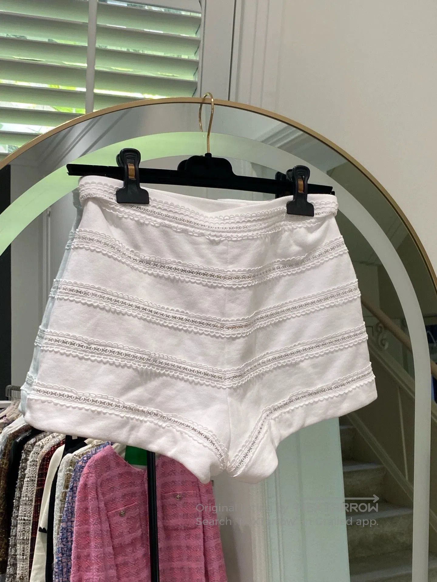 Chanel Chanel 24 Coco Beach White Shorts. Size US 36 / EU 52 - 2 Thumbnail
