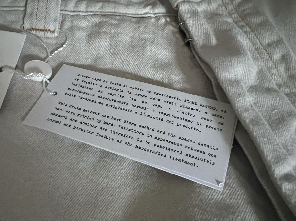 Maison Margiela $1.9k FW23 baggy cargo jeans w/ hand-painted details, 34, IT Size US 34 / EU 50 - 20 Thumbnail