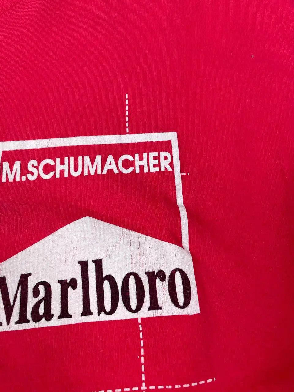 Ferrari Vintage Ferrari F1 Marlboro Michael Schumacher T Shirt 90s Size US L / EU 52-54 / 3 - 6 Thumbnail