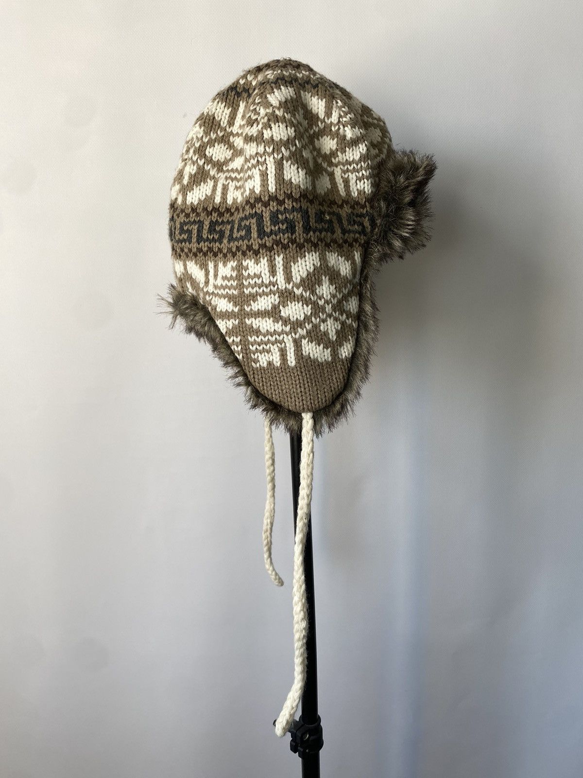 Japanese Brand × Vintage Y2K HYPE FUZZY MOHAIRE AVIATOR USSR USHANKA HAT bubble Size ONE SIZE - 4 Thumbnail