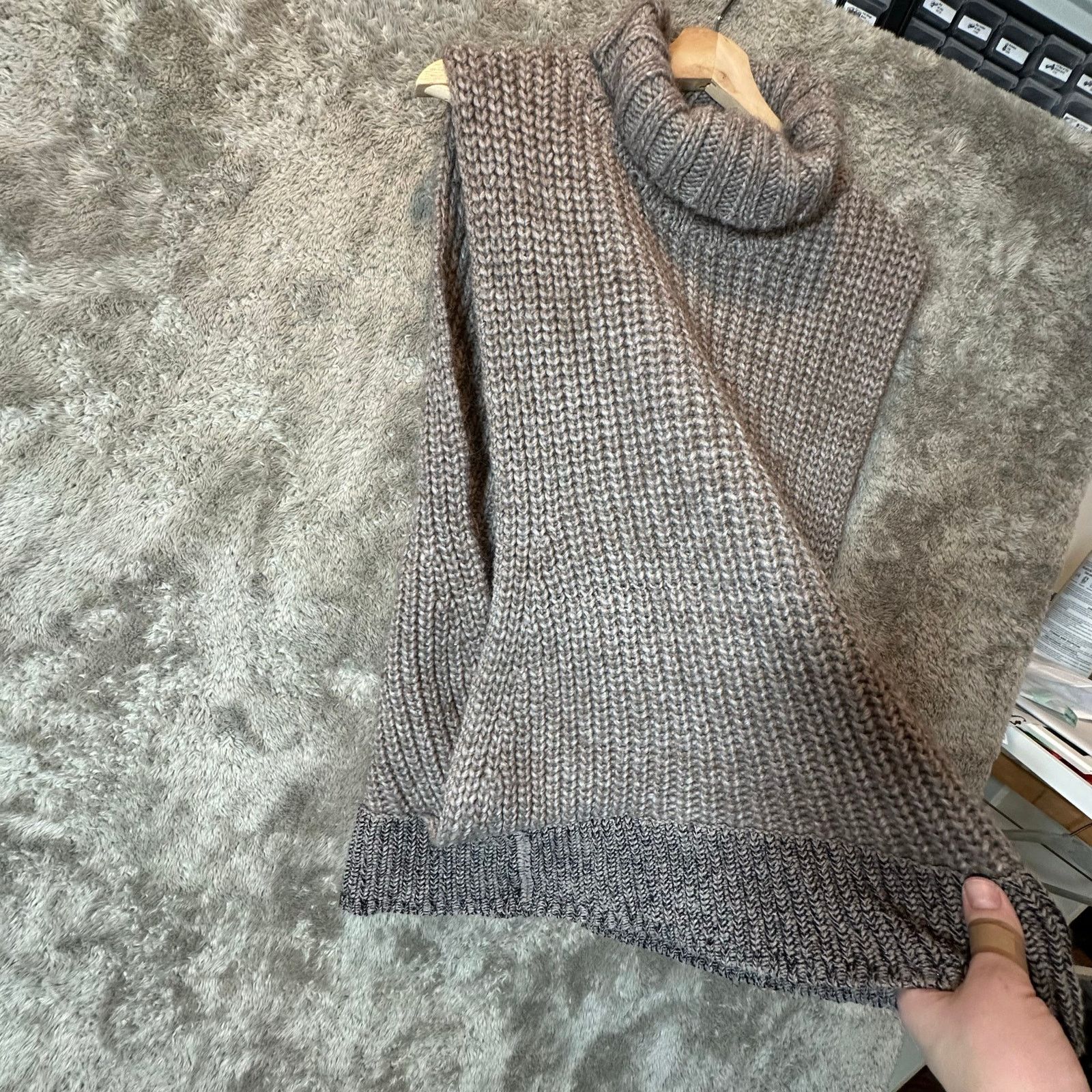 Kate Spade Kate Spade XL Knit Sweater Tank Turtleneck Tunic Wool Alpaca Size XL / US 12-14 / IT 48-50 - 3 Thumbnail