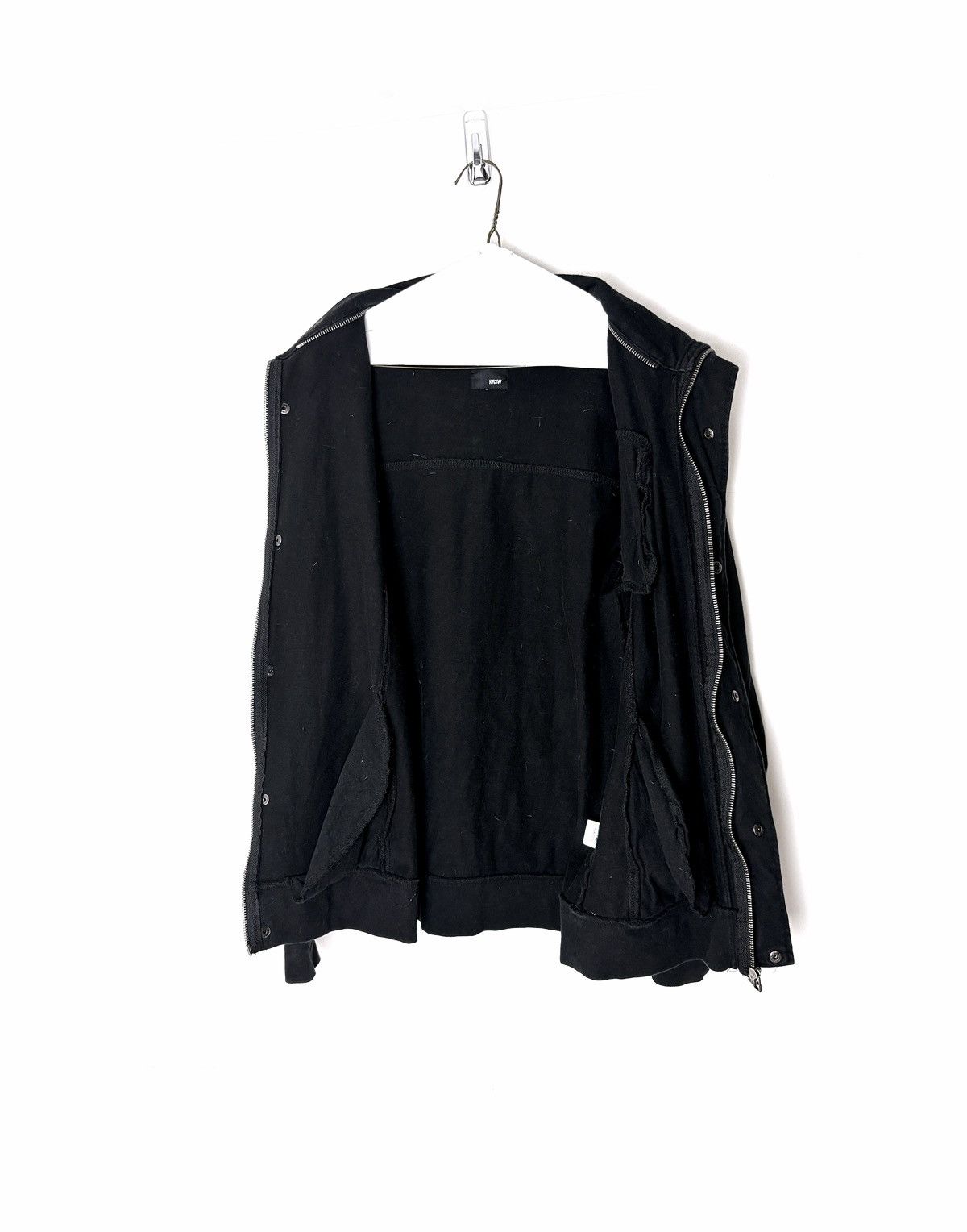 KREW KR3W Black Zip-up Stand Collar Jacket Size US S / EU 44-46 / 1 - 6 Thumbnail
