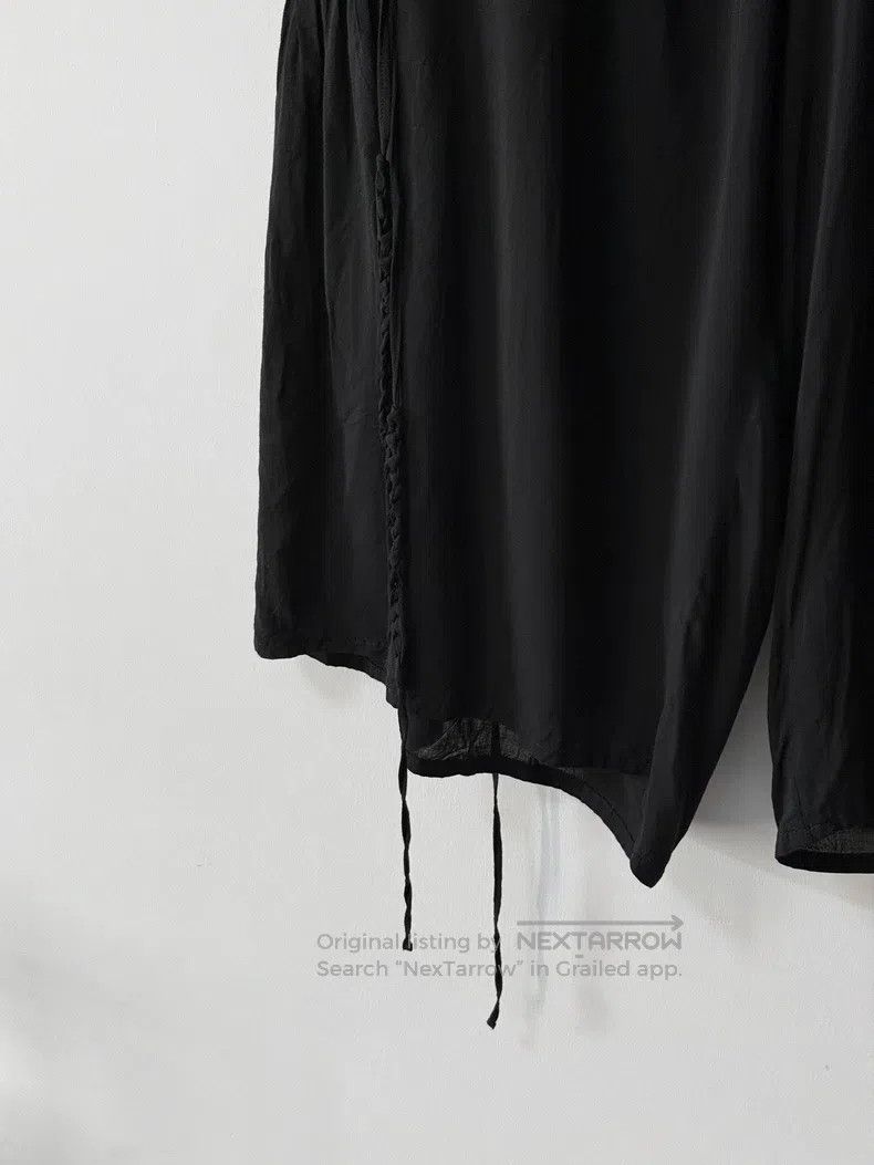 Yohji Yamamoto Yohji Yamamoto size 2 19SS Scandal Wide-Leg Cropped Pants w Size US 28 / EU 44 - 4 Thumbnail