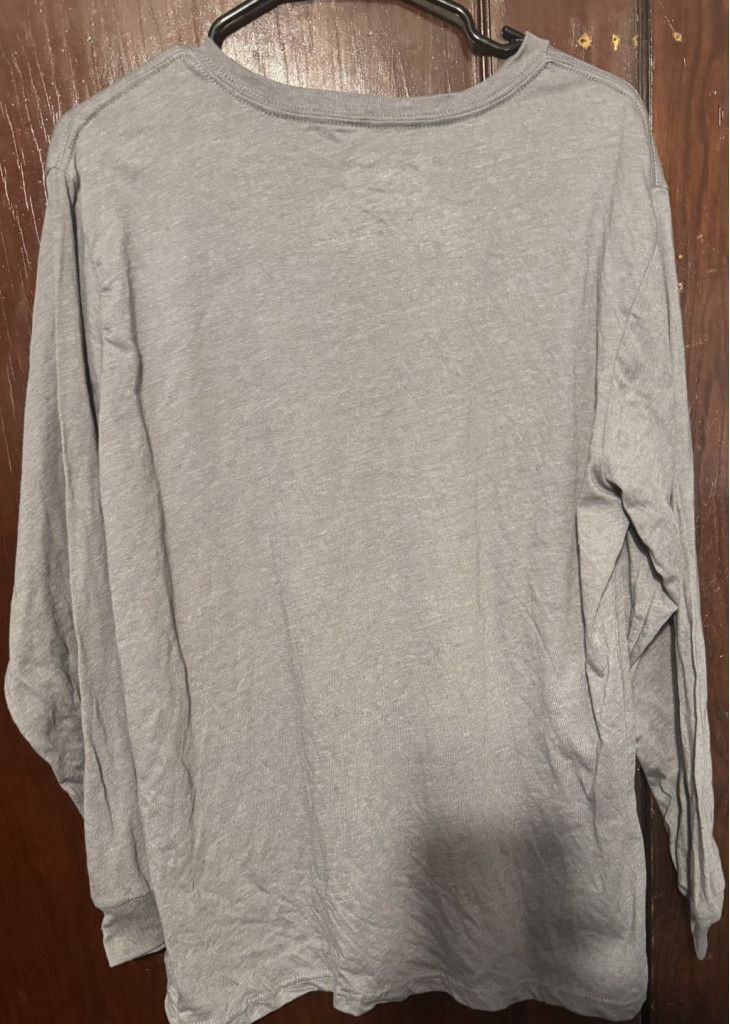Marvel Comics Marvel Long Sleeve T-shirt Men Size Extra Large Gray Size US XL / EU 56 / 4 - 2 Thumbnail
