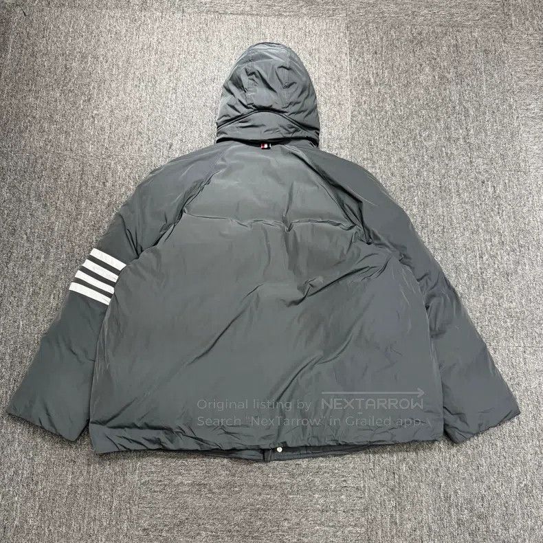 Thom Browne Thom Browne Four-Stripe Down Jacket Size US XXL / EU 58 / 5 - 2 Thumbnail